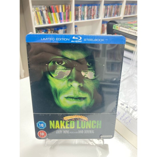 NAKED LUNCH STEELBOOK BLU RAY NAKED LUNCH STEELBOOK BLU RAY