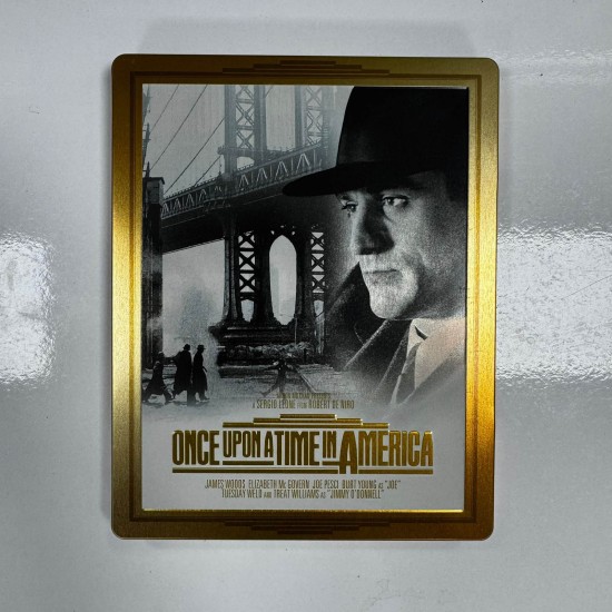 ONCE UPON A TIME IN AMERICA - BIR ZAMANLAR AMERIKA STEELBOOK BLU RAY ONCE UPON A TIME IN AMERICA - BIR ZAMANLAR AMERIKA STEELBOOK BLU RAY