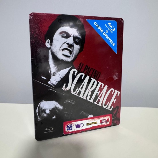 SCARFACE - YARALI YUZ STEELBOOK BLU RAY SCARFACE - YARALI YUZ STEELBOOK BLU RAY