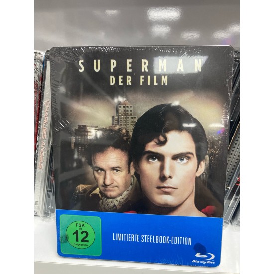SUPERMAN STEELBOOK BLU RAY SUPERMAN STEELBOOK BLU RAY