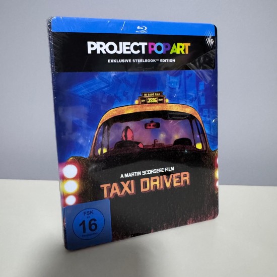 TAXI DRIVER STEELBOOK BLU RAY  - PROJECT POPART