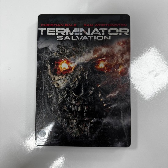 TERMINATOR SALVATION STEELBOOK DVD - 2 DISK TERMINATOR SALVATION STEELBOOK DVD - 2 DISK