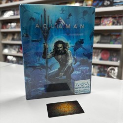 AQUAMAN MANTALAB EXCLUSIVE LIMITED EDITION FULLSLIP STEELBOOK 4K UHD + BLU RAY