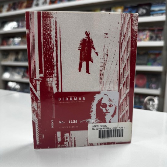 BIRDMAN OR THE UNEXPECTED VIRTUE OF IGNORANCE FILMARENA LIMITED EDITION FULLSLIP STEELBOOK BLU RAY BIRDMAN OR THE UNEXPECTED VIRTUE OF IGNORANCE FILMARENA LIMITED EDITION FULLSLIP STEELBOOK BLU RAY