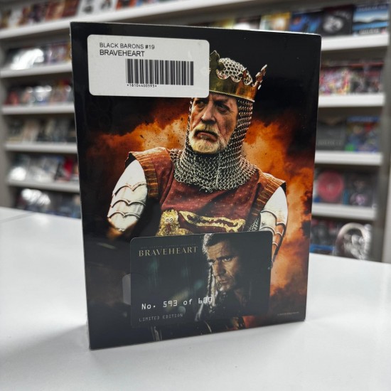 BRAVEHEART FILMARENA XL LIMITED EDITION FULLSLIP STEELBOOK 4K UHD + BLU RAY 