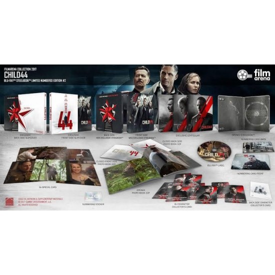 CHILD 44 FILMARENA LIMITED EDITION FULLSLIP STEELBOOK BLU RAY
