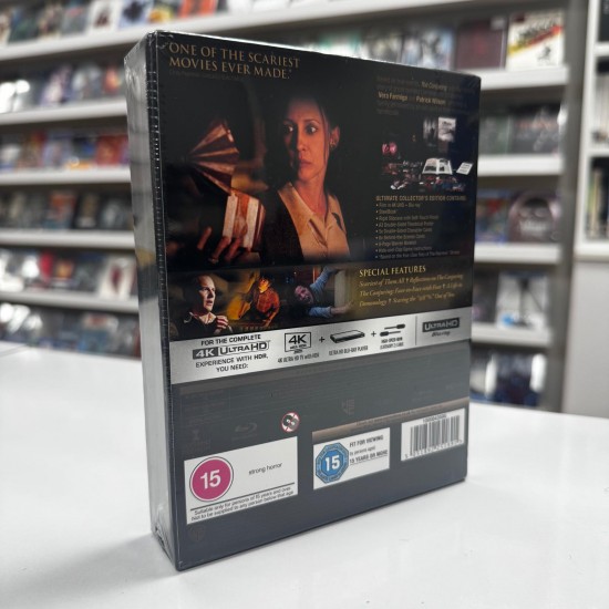 THE CONJURING - KORKU SEANSI ULTIMATE COLLECTOR'S EDITION FULLSLIP STEELBOOK 4K UHD + BLU RAY