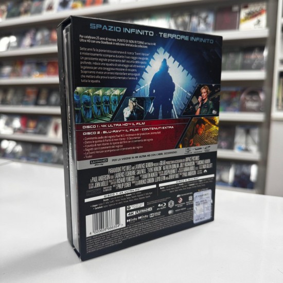 EVENT HORIZON - UFUK FACIASI COLLECTOR'S EDITION FULLSLIP STEELBOOK 4K UHD + BLU RAY
