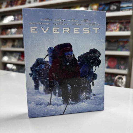 EVEREST FILMARENA LIMITED EDITION FULLSLIP STEELBOOK 3D2D BLU RAY EVEREST FILMARENA LIMITED EDITION FULLSLIP STEELBOOK 3D2D BLU RAY