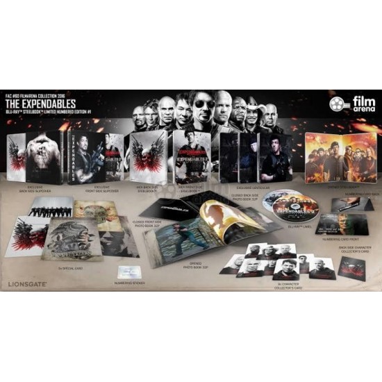 THE EXPENDABLES - THE EXPENDABLES 2 ( 2 FILM SET ) FILMARENA LIMITED EDITION FULLSLIP STEELBOOK BLU RAY THE EXPENDABLES - THE EXPENDABLES 2 ( 2 FILM SET ) FILMARENA LIMITED EDITION FULLSLIP STEELBOOK BLU RAY