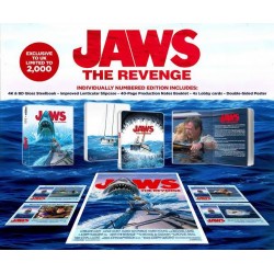 JAWS : THE REVENGE LIMITED COLLECTOR'S EDITION FULLSLIP STEELBOOK 4K UHD + BLU RAY
