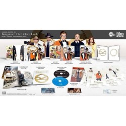 KINGSMAN : THE GOLDEN CIRCLE + KINGSMAN : THE SECRET SERVICE LIMITED EDITION FULLSLIP BLU RAY 2 FILM SET