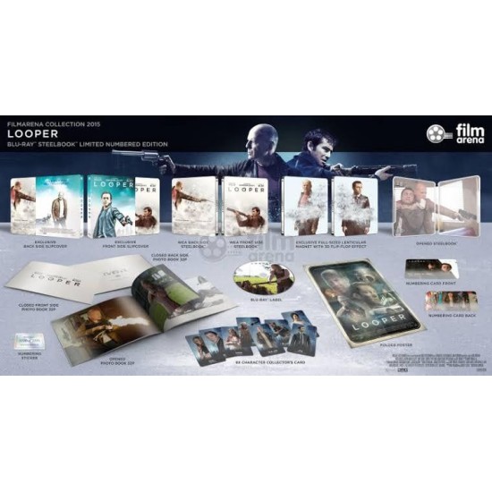 LOOPER FILMARENA LIMITED EDITION FULLSLIP STEELBOOK BLU RAY