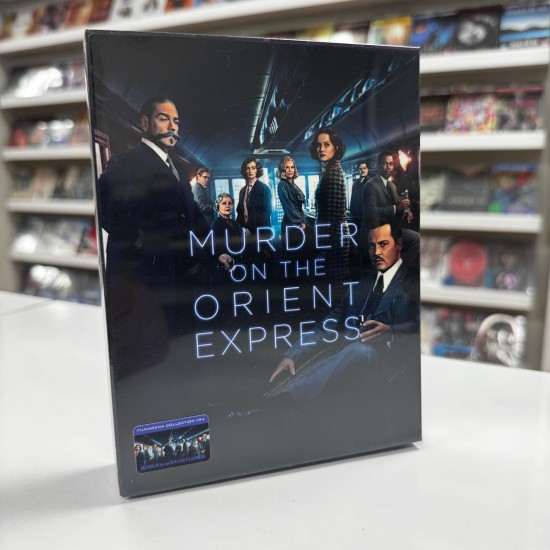 MURDER ON THE ORIENT EXPRESS FILMARENA XL LIMITED EDITION FULLSLIP STEELBOOK BLU RAY