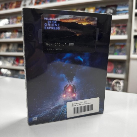 MURDER ON THE ORIENT EXPRESS FILMARENA XL LIMITED EDITION FULLSLIP STEELBOOK BLU RAY