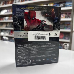SPIDER MAN : HOMECOMING FILMARENA XL LIMITED EDITION FULLSLIP STEELBOOK 4K UHD + 3D BLU RAY + 2D  BLU RAY + BONUS BLU RAY ( 4 DISK )