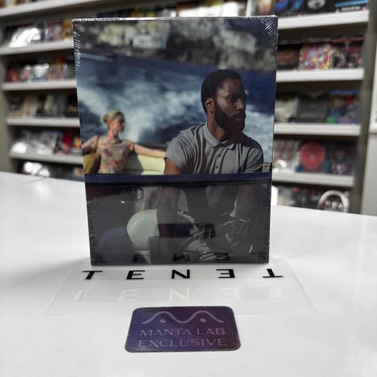 TENET MANTALAB EXCLUSIVE LIMITED EDITION FULLSLIP STEELBOOK 4K UHD + BLU RAY