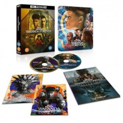 BLACK PANTHER : WAKANDA FOREVER COLLECTOR'S EDITION FULLSLIP STEELBOOK 4K UHD + BLU RAY
