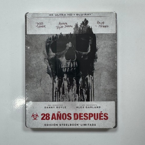 28 YEARS LATER - 28 YIL SONRA STEELBOOK 4K UHD + BLU RAY