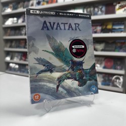 AVATAR STEELBOOK 4K UHD + BLU RAY + BONUS BLU RAY ( 3 DISK )