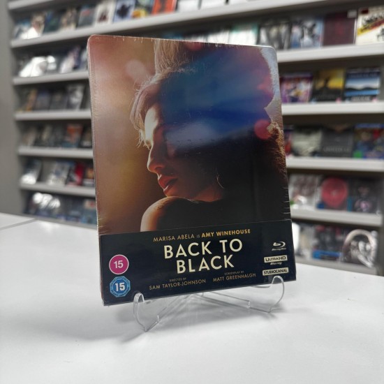 BACK TO BLACK STEELBOOK 4K UHD + BLU RAY