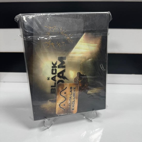 BLACK ADAM MANTALAB EXCLUSIVE LIMITED EDITION FULLSLIP STEELBOOK 4K UHD + BLU RAY BLACK ADAM MANTALAB EXCLUSIVE LIMITED EDITION FULLSLIP STEELBOOK 4K UHD + BLU RAY