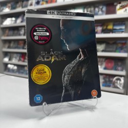 BLACK ADAM STEELBOOK 4K UHD + BLU RAY
