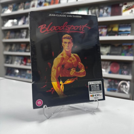 BLOODSPORT - KAN SPORU STEELBOOK 4K UHD + BLU RAY BLOODSPORT - KAN SPORU STEELBOOK 4K UHD + BLU RAY