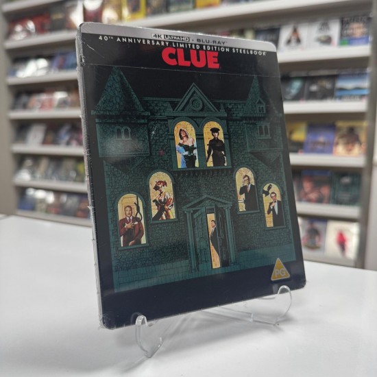 CLUE - IPUCU ( 1985 ) 40.th ANNIVERSARY LIMITED EDITION STEELBOOK 4K UHD + BLU RAY