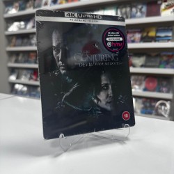 THE CONJURING : THE DEVIL MADE ME DO IT STEELBOOK 4K UHD + BLU RAY