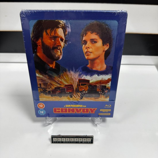 CONVOY - KONVOY 1978 STEELBOOK 4K UHD + BLU RAY CONVOY - KONVOY 1978 STEELBOOK 4K UHD + BLU RAY