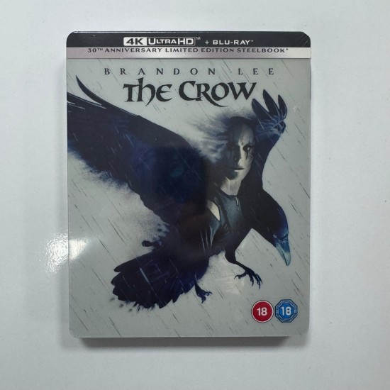 THE CROW STEELBOOK 4K UHD + BLU RAY 