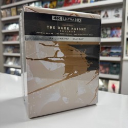 THE DARK NIGHT TRILOGY - KARA SOVALYE UCLEMESI STEELBOOK 4K UHD + BLU RAY + BONUS BLU RAY BOX SET