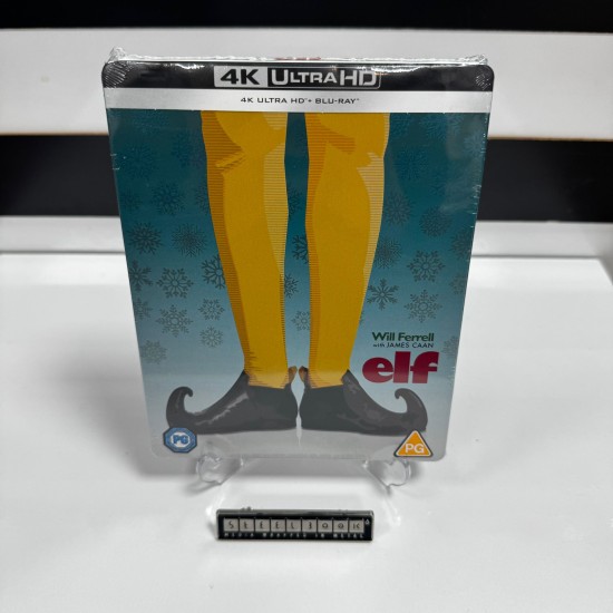 ELF STEELBOOK 4K UHD + BLU RAY ELF STEELBOOK 4K UHD + BLU RAY