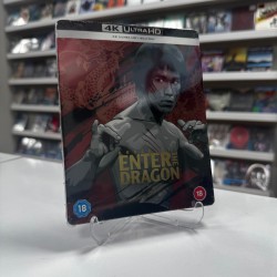 ENTER THE DRAGON - EJDER KALESI STEELBOOK 4K UHD + BLU RAY