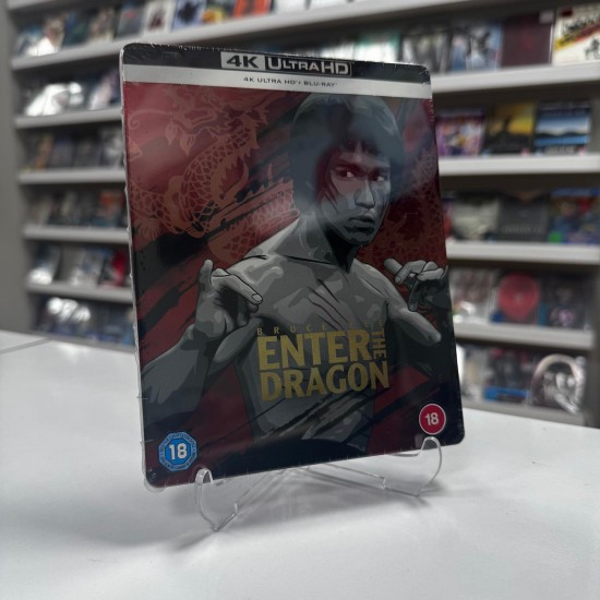 ENTER THE DRAGON - EJDER KALESI STEELBOOK 4K UHD + BLU RAY