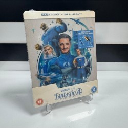 THE FANTASTIC 4 : FIRST STEPS - FANTASTIK DORTLU : ILK ADIMLAR STEELBOOK 4K UHD + BLU RAY