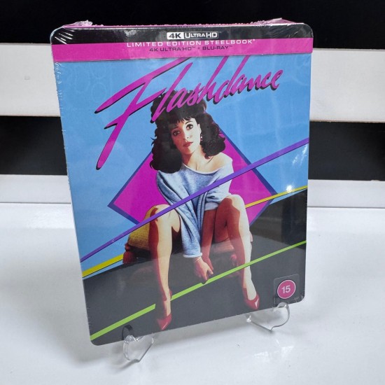 FLASHDANCE STEELBOOK 4K UHD + BLU RAY FLASHDANCE STEELBOOK 4K UHD + BLU RAY