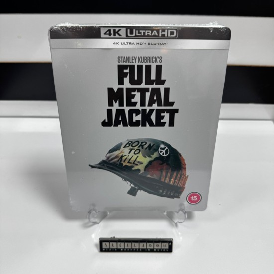 FULL METAL JACKET STEELBOOK 4K UHD + BLU RAY FULL METAL JACKET STEELBOOK 4K UHD + BLU RAY