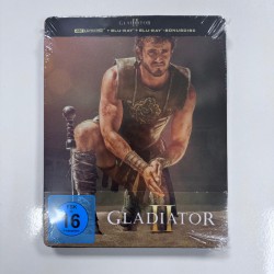 GLADIATOR 2 - GLADYATOR 2 STEELBOOK 4K UHD+BLU RAY+BONUS BLU RAY ( 3 DISK )