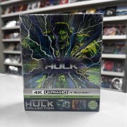 HULK - INCREDIBLE HULK  ( 2 FILM ) UNIVERSAL COLLECTION LIMITED EDITION STEELBOOK 4K UHD + BLU RAY BOX SET 