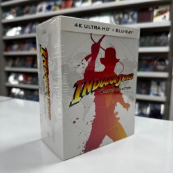 INDIANA JONES - KAMCILI ADAM 4 FILM STEELBOOK 4K UHD + BLU RAY BOX SET