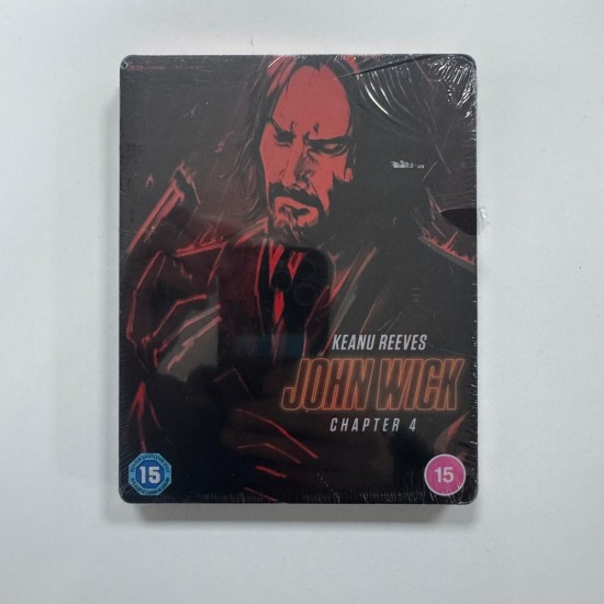JOHN WICK : CHAPTER 4 STEELBOOK 4K UHD + BLU RAY
