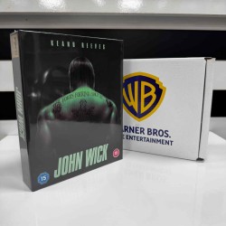 JOHN WICK 10.ANNIVERSARY TITANS OF CULT LIMITED EDITION STEELBOOK 4K UHD + BLU RAY