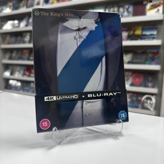 THE KING'S MAN STEELBOOK 4K UHD + BLU RAY
