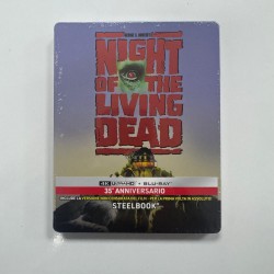 NIGHT OF THE LIVING DEAD - YASAYAN OLULERIN GECESI (1990) STEELBOOK 4K UHD + BLU RAY