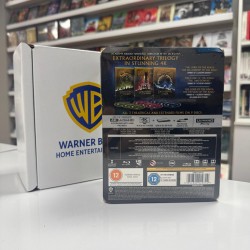 THE LORD OF THE RINGS TRILOGY - YUZUKLERIN EFENDISI UCLEMESI THEATRICAL AND EXTENDED FILMS 4K UHD + BLU RAY STEELBOOK BOX SET