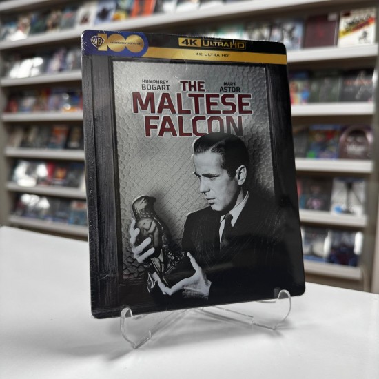 THE MALTESE FALCON - MALTA SAHINI STEELBOOK 4K UHD + BLU RAY ( WB 100.YILA OZEL BASKI )