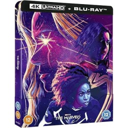 THE MARVELS STEELBOOK 4K UHD + BLU RAY