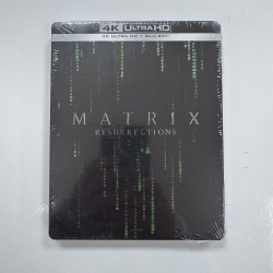MATRIX : RESURRECTIONS STEELBOOK 4K UHD + BLU RAY